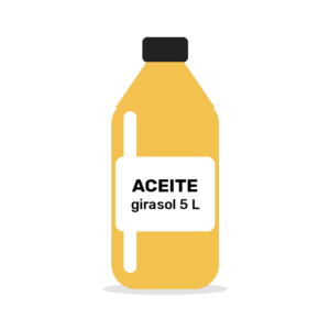 Aceite de girasol 5 L